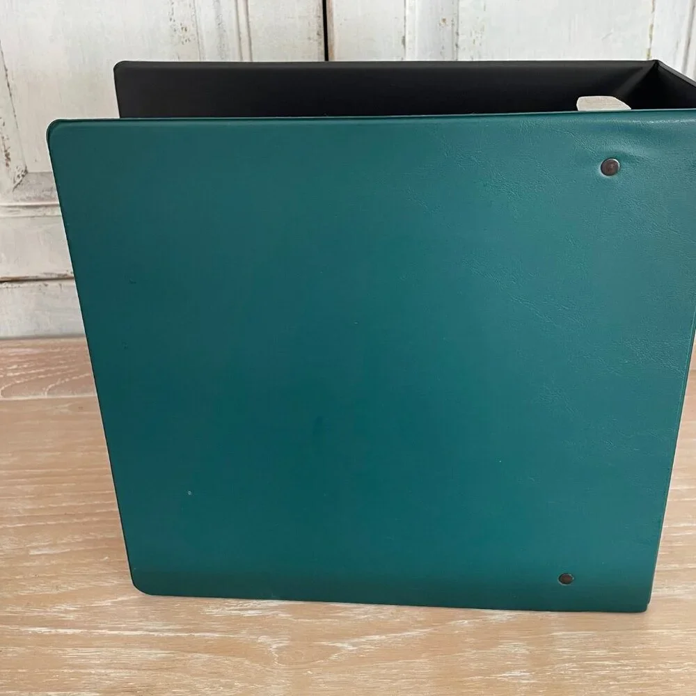 Wilson Jones 3 inch D-Ring Binder Forest Green Pre-Owned